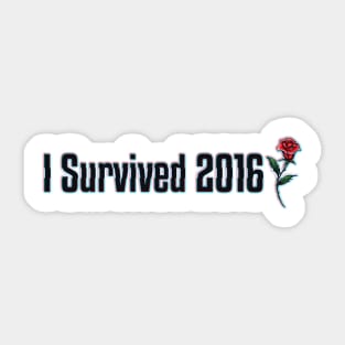 I Survived 2016 Sticker